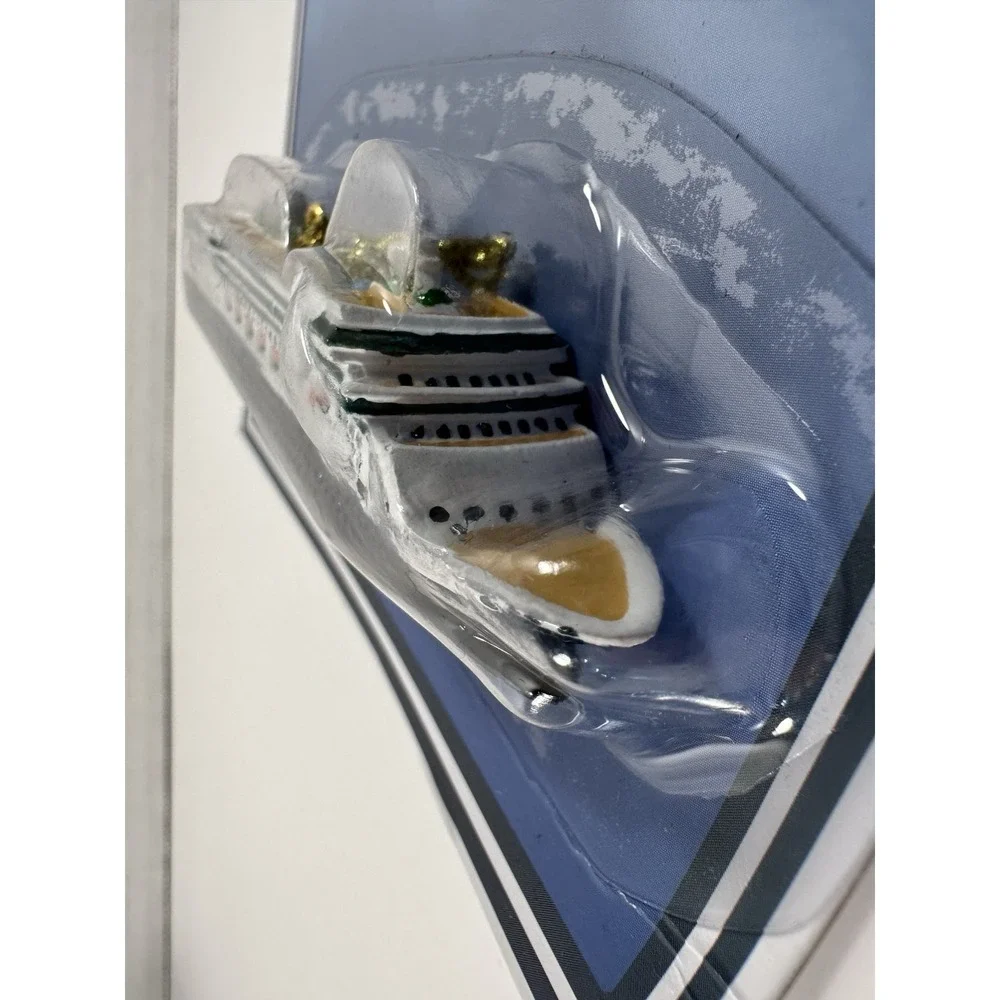 Holland America ms Eurodam Cruise Ship Christmas Ornament Figurine